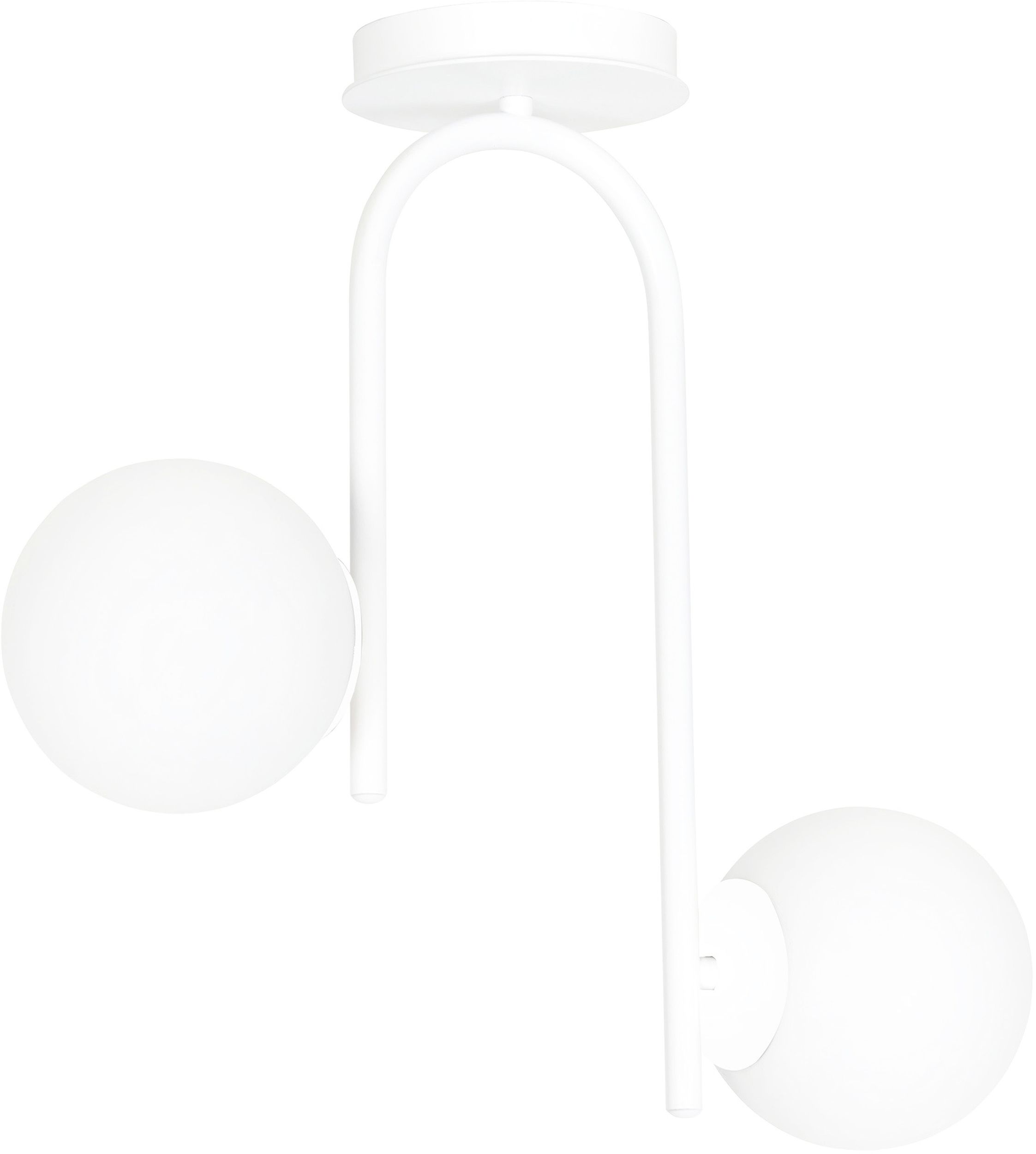 Emibig Kalf lámpara de techo 2x10 W blanco 1031/2