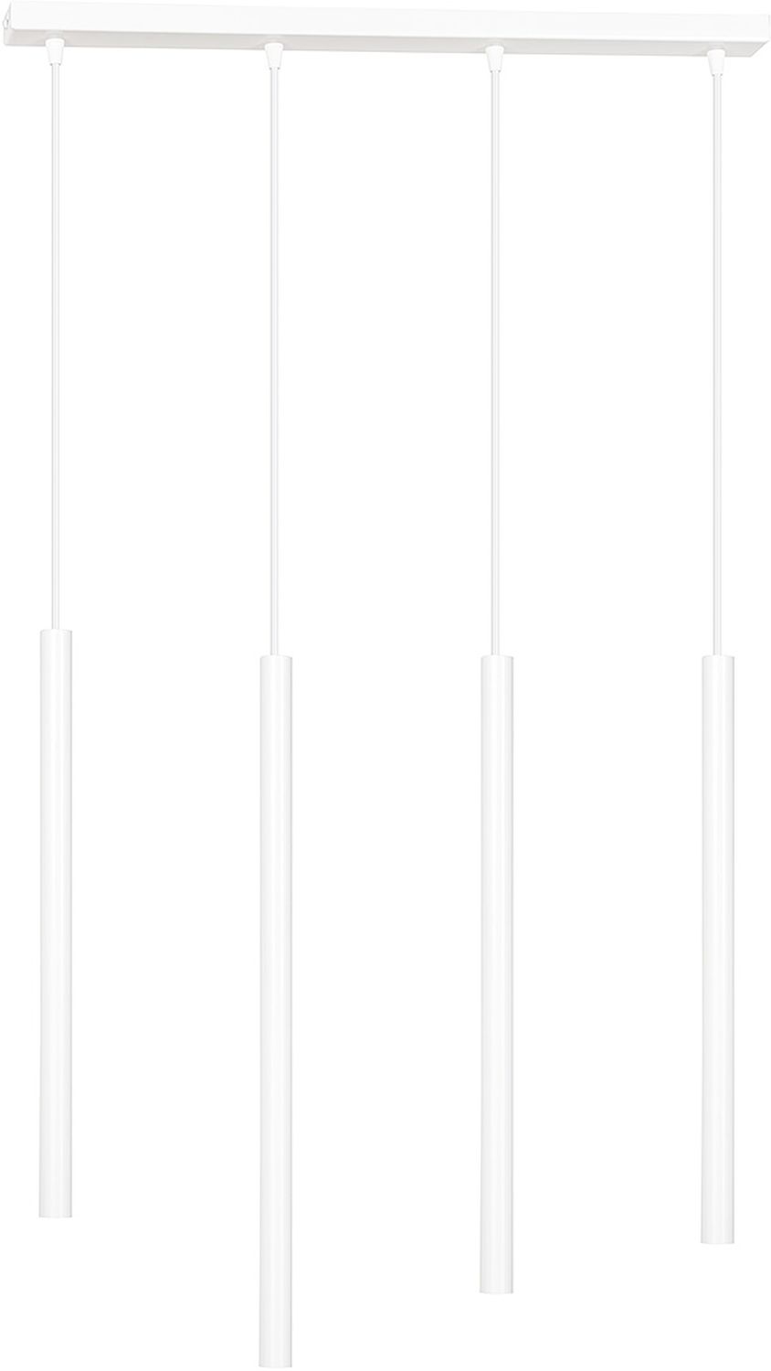 Emibig Selter lámpara colgante 4x8 W blanco 553/4