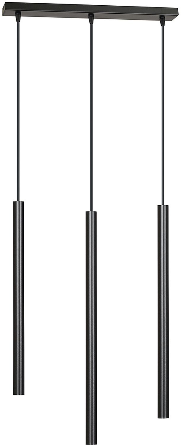 Emibig Selter lámpara colgante 3x8 W negro 552/3