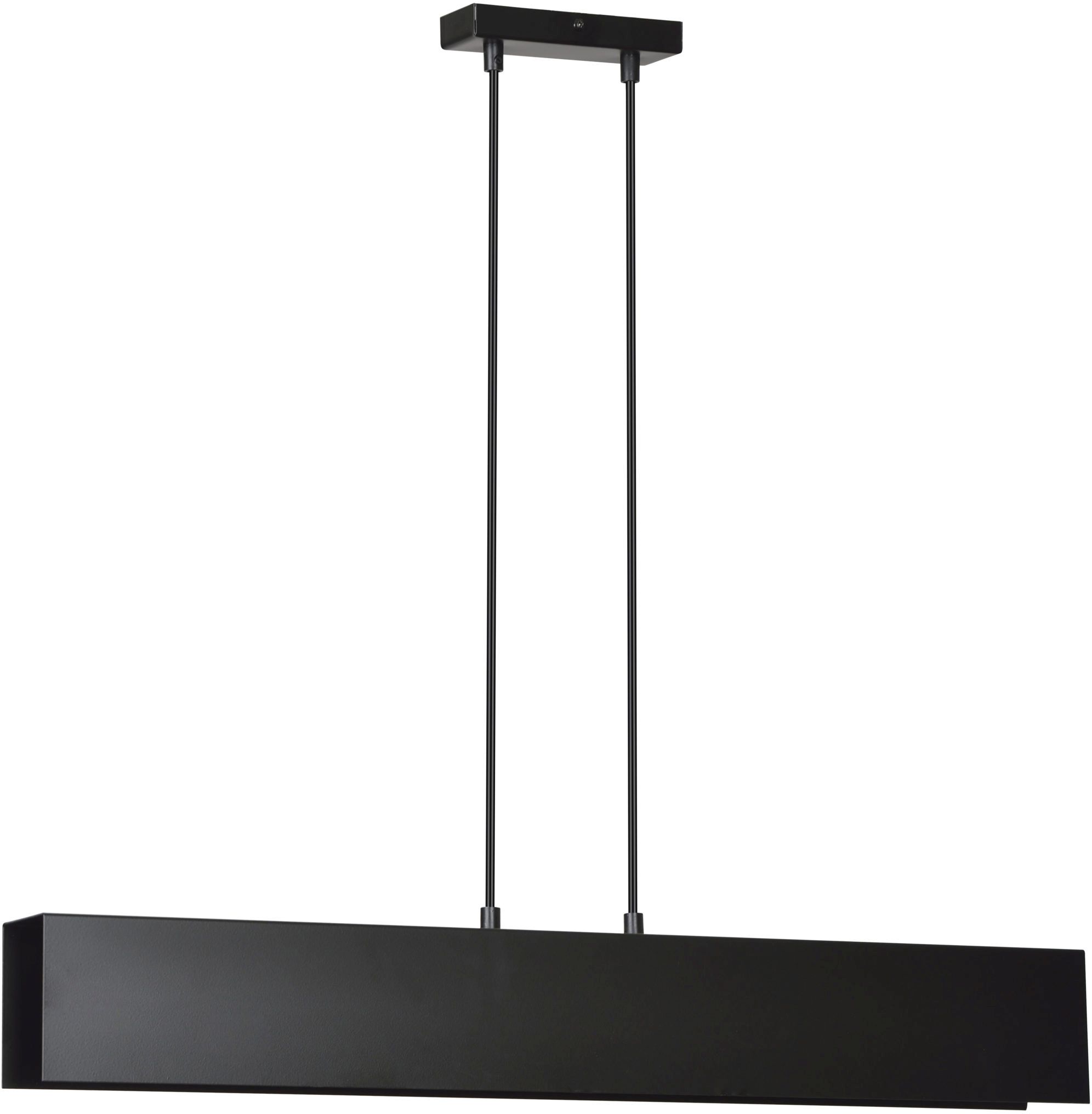 Emibig Gentor lámpara colgante 3x15 W negro 672/3
