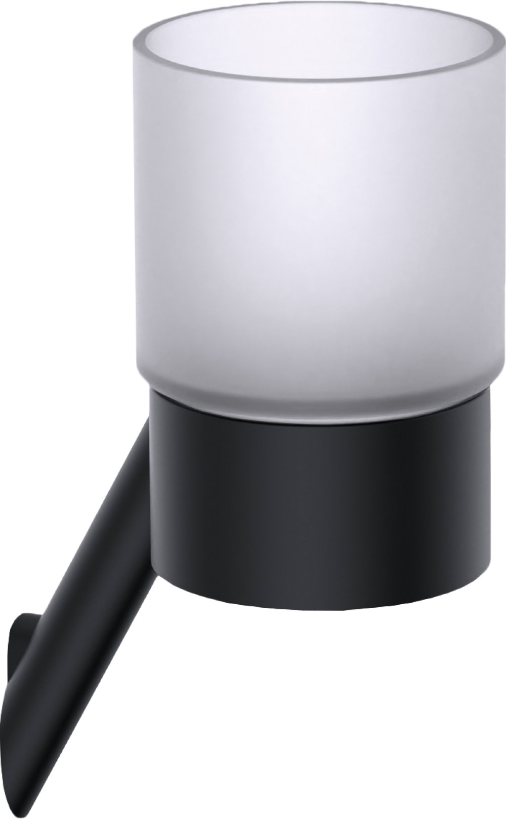 Deante Silia vaso para cepillos de dientes blanco-negro ADIN911