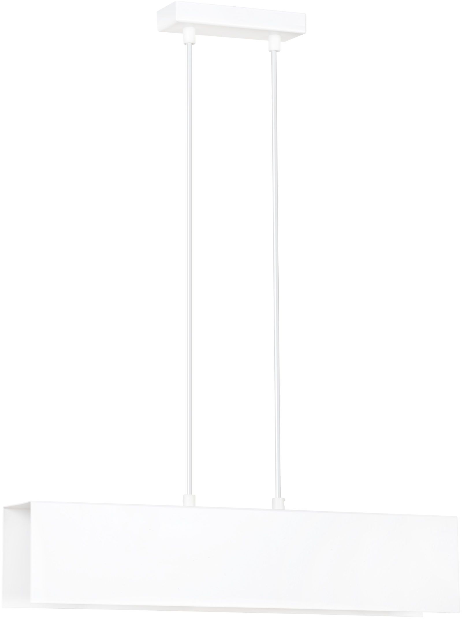 Emibig Gentor lámpara colgante 2x15 W blanco 673/2
