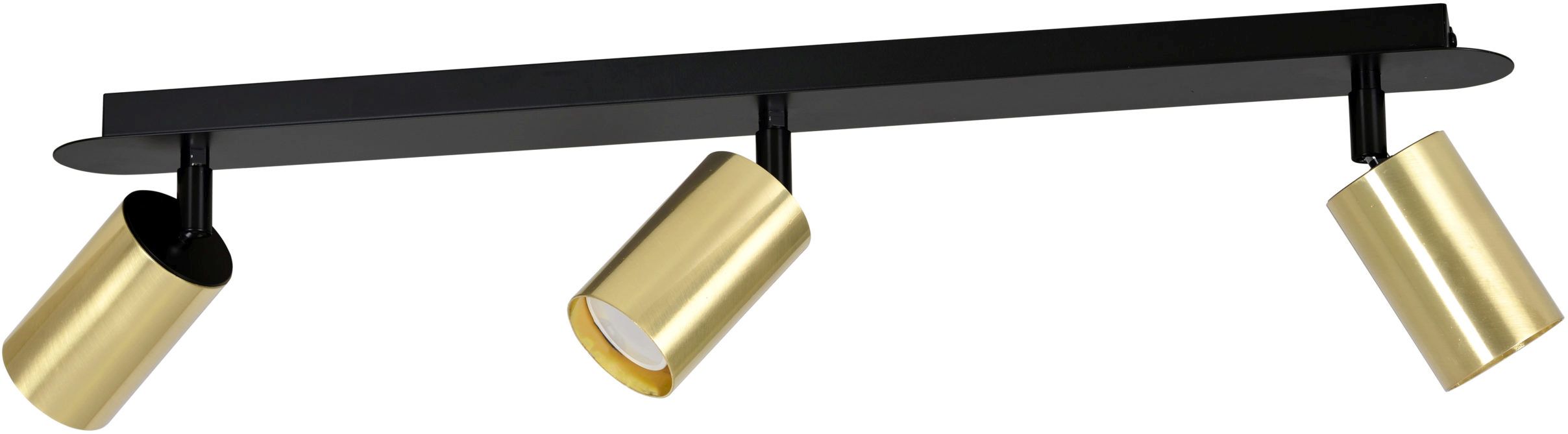 Emibig Zen lámpara de techo 3x8 W negro-oro 622/3