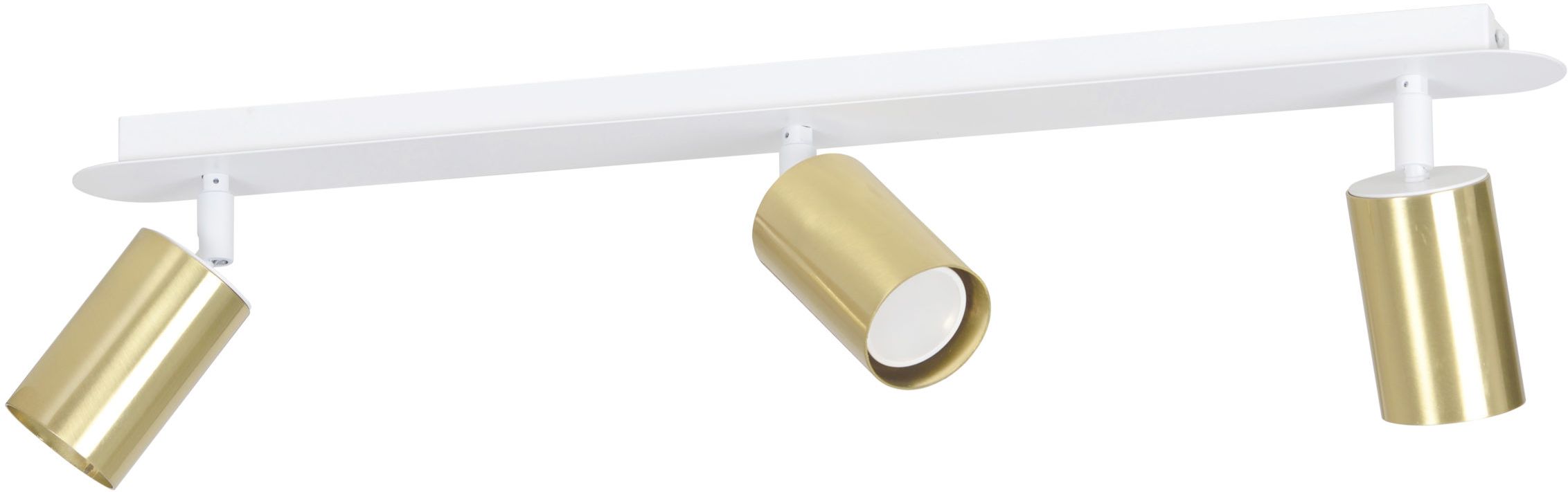 Emibig Zen lámpara de techo 3x8 W blanco-oro 623/3