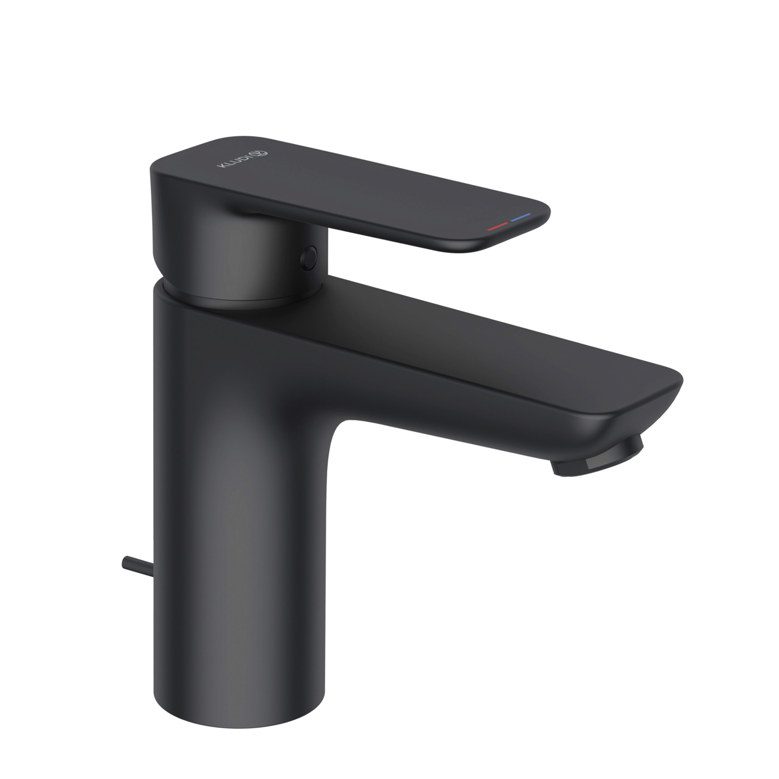 Kludi Pure&Style grifo para lavabo de pie negro 402903975