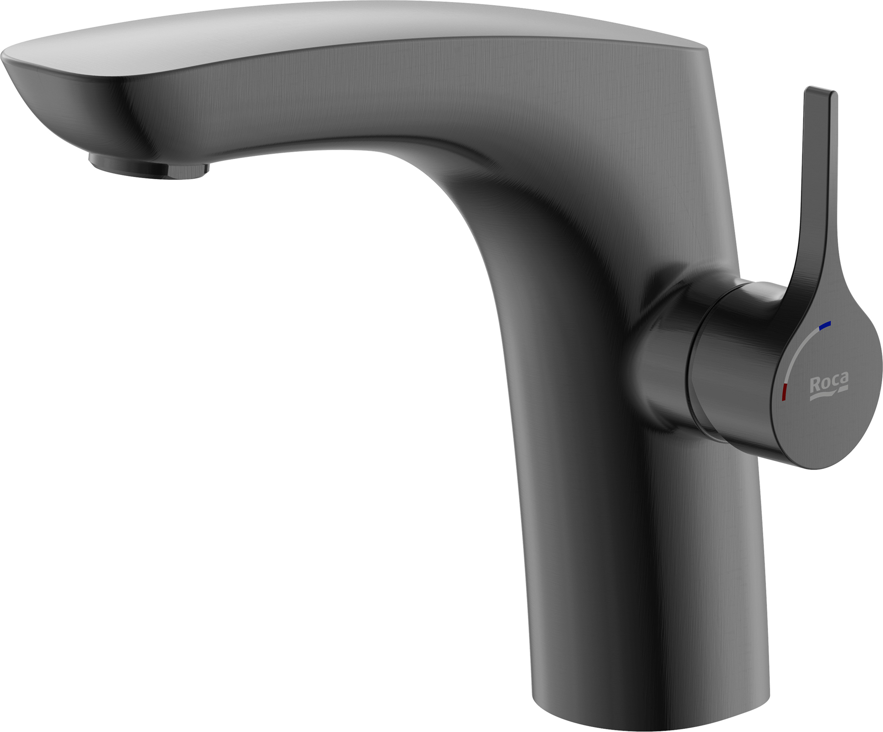 Roca Insignia Black grifo para lavabo de pie negro A5A3B3ANM0