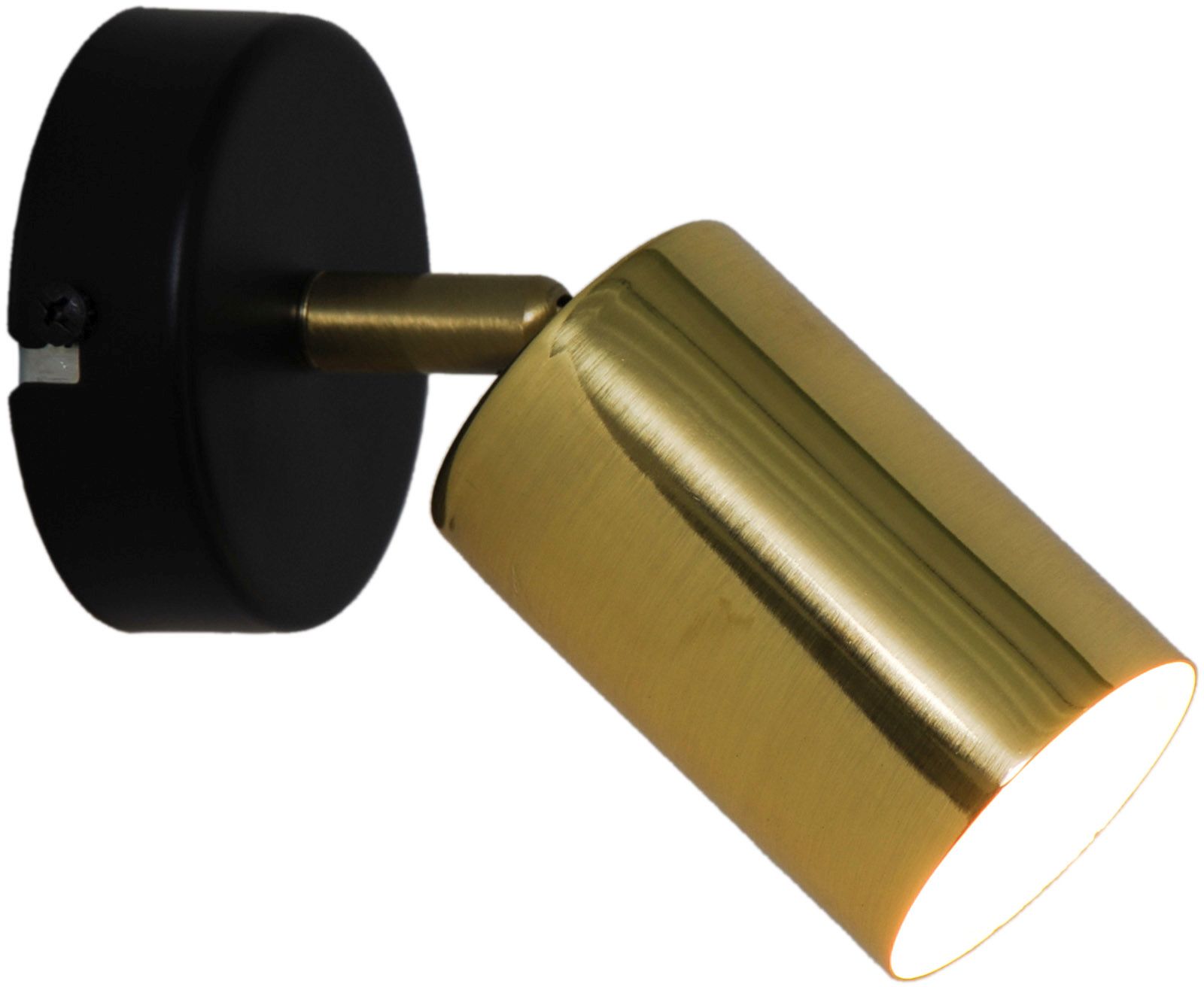Zuma Line Vila lámpara de pared 1x50 W negro-oro GU13013C-1R