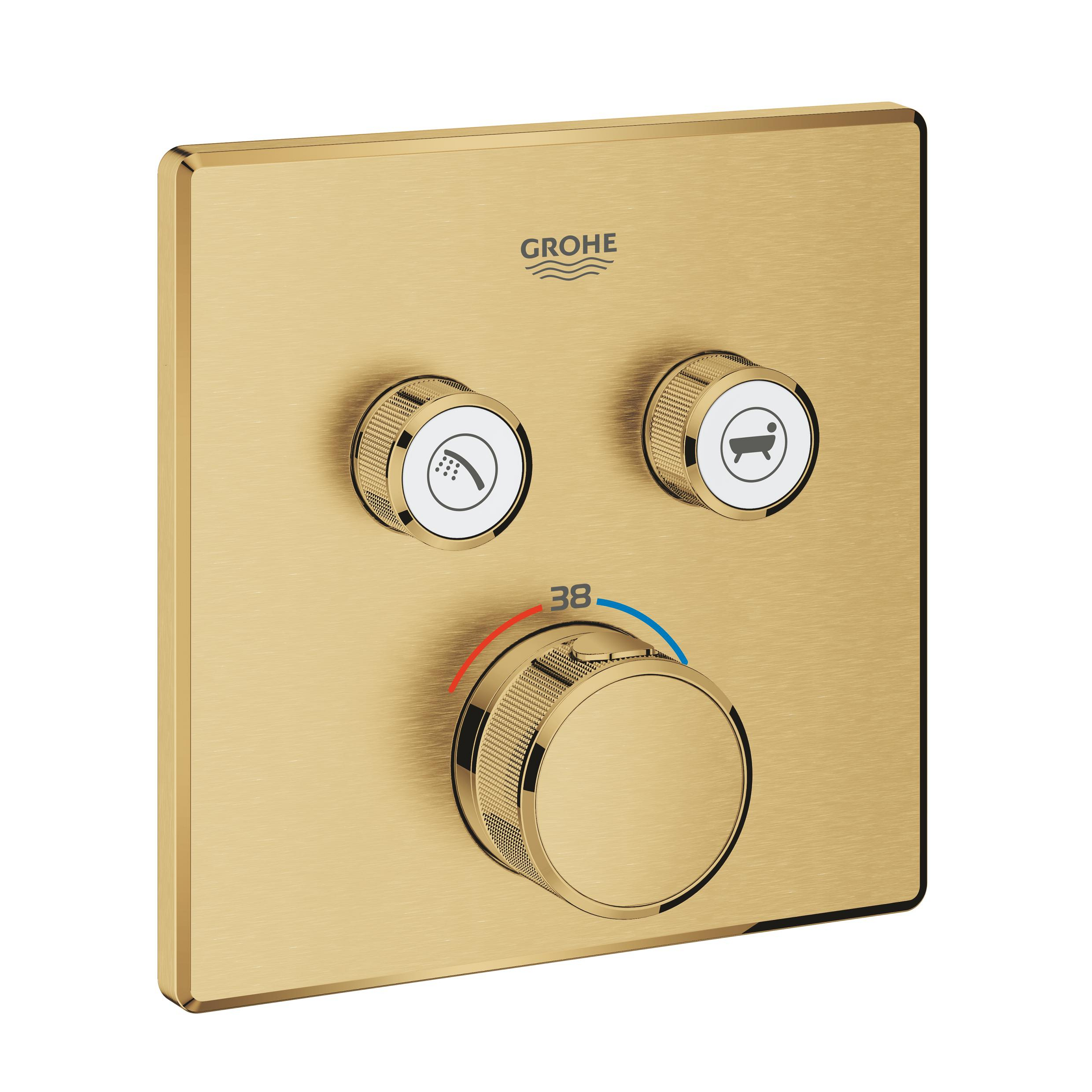 Grohe Grohtherm SmartControl grifo de bañera y ducha empotrado con termostato oro 29124GN0