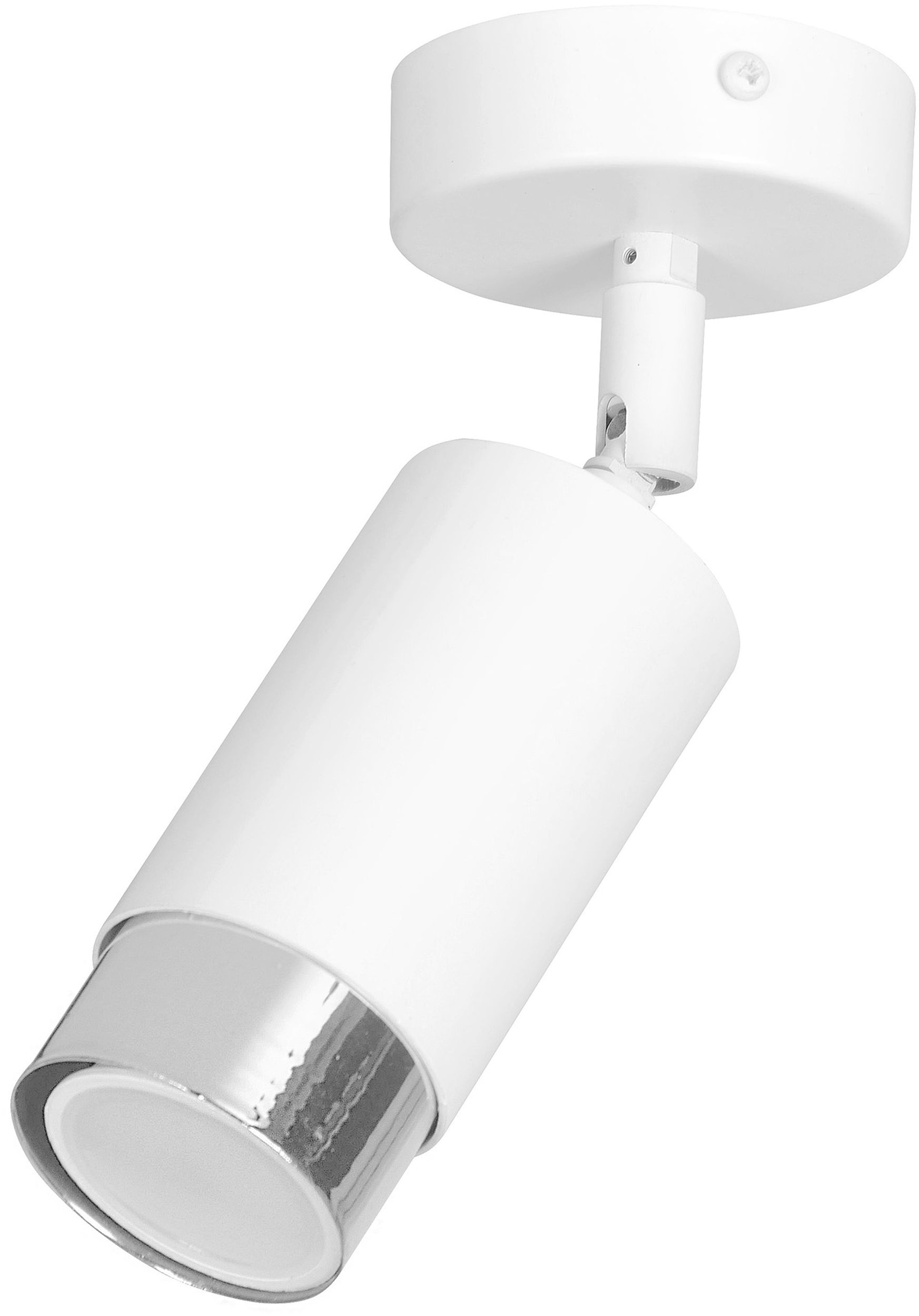 Emibig Hiro lámpara de techo 1x8 W blanco-cromo 962/1