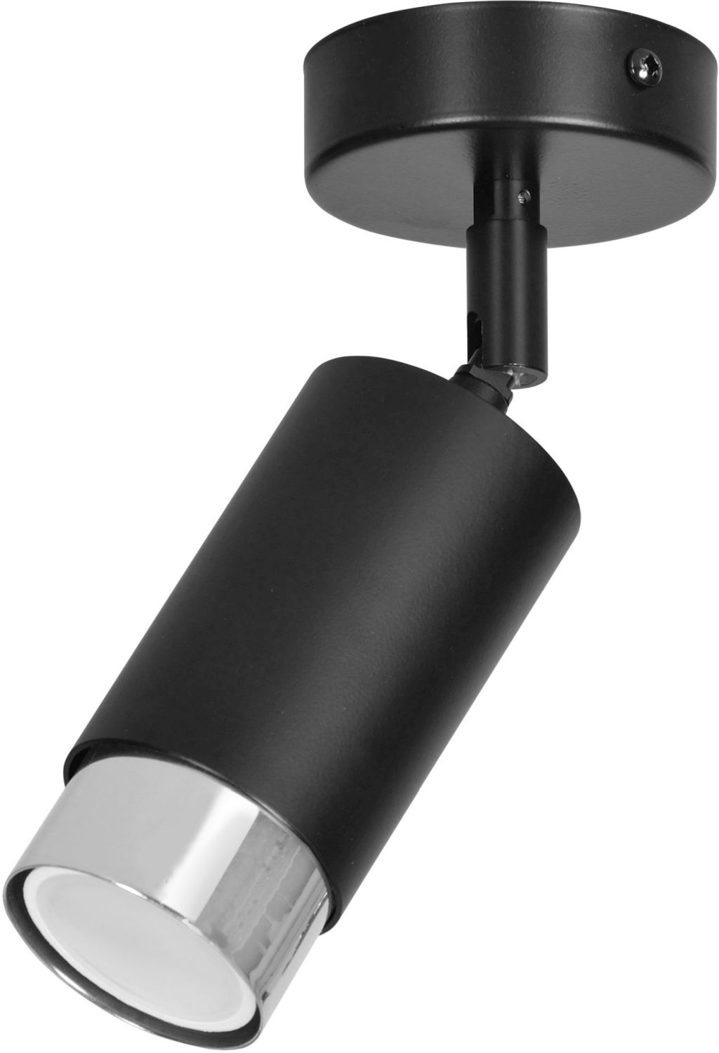 Emibig Hiro lámpara de techo 1x8 W negro-cromo 964/1