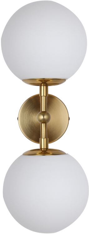 Light Prestige Dorado lámpara de pared 2x40 W blanco-oro LP-002/2W