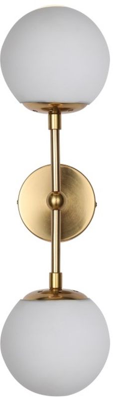 Light Prestige Dorado lámpara de pared 2x40 W blanco-oro LP-002/2WL