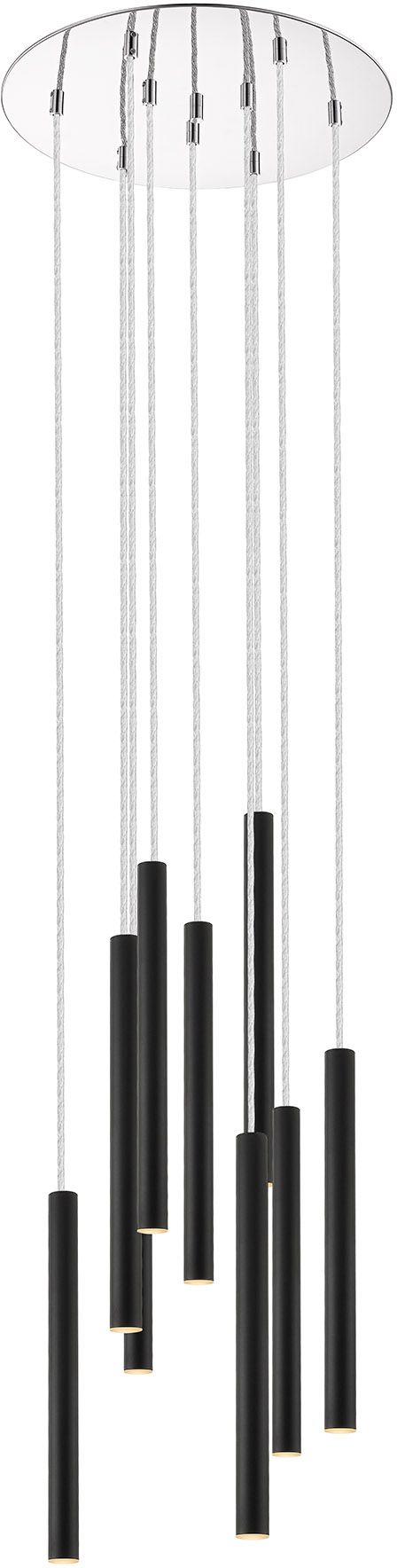 Zuma Line Loya lámpara colgante x5 W negro P0461-09C-P7P7