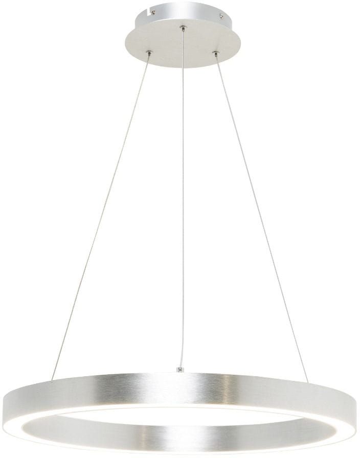 Zuma Line Carlo lámpara colgante 1x30 W plata PL200910-500-SL