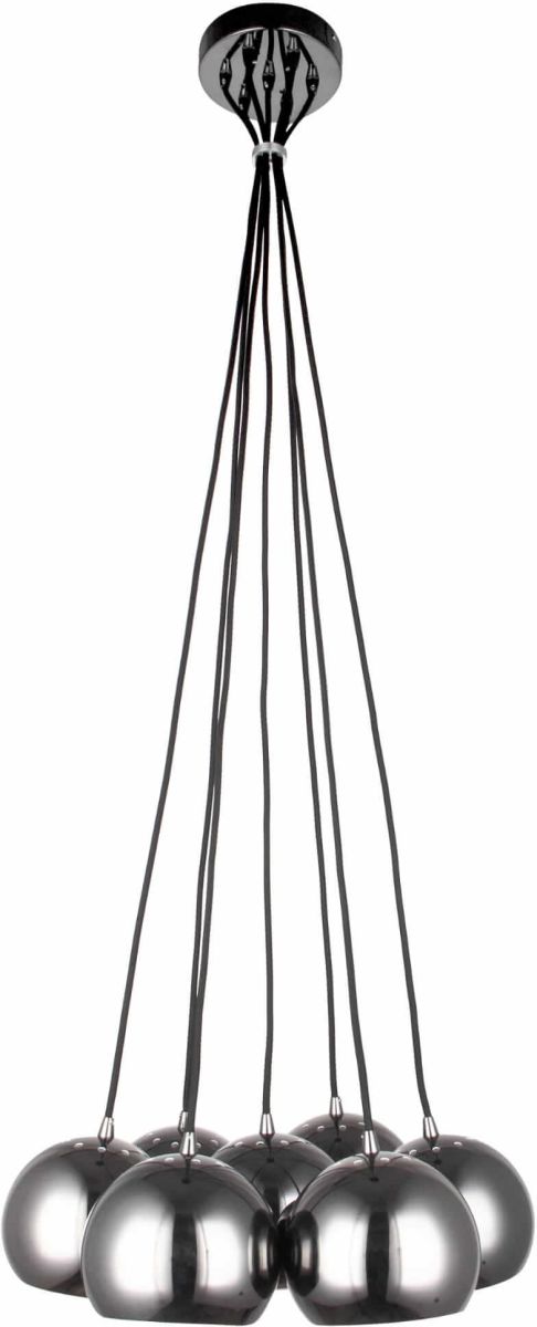 Light Prestige Punto lámpara colgante x40 W grafito LP-22872/7PGRAFIT