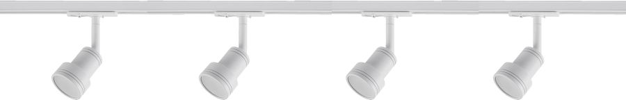 Light Prestige Storm sistema de rieles 4x50 W blanco LP-733SETWH
