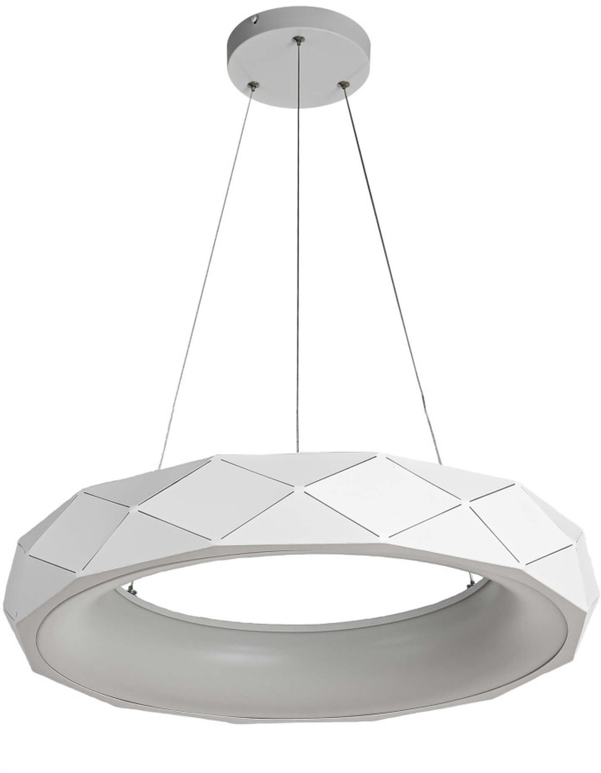 Light Prestige Reus lámpara colgante 1x36 W blanco LP-8069/1PLEDWH