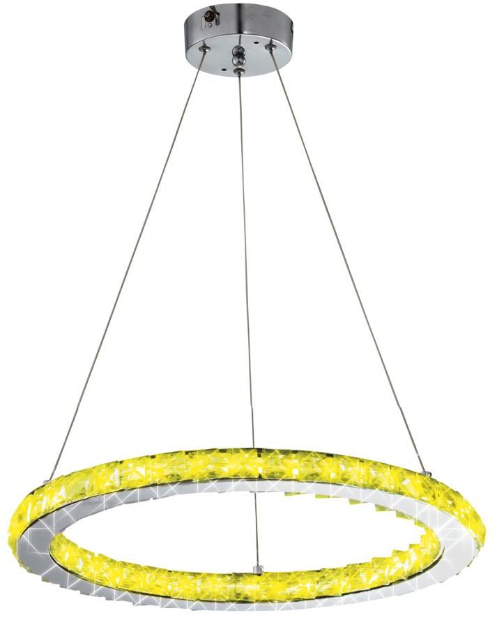 Candellux Lords lámpara colgante 1x12 W cromo 31-63113
