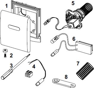 Tece Profil sensor de infrarrojos 9820088