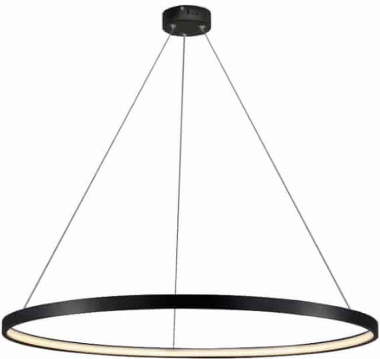 Light Prestige Ring lámpara colgante 1x24 W negro LP-909/1P4SBK