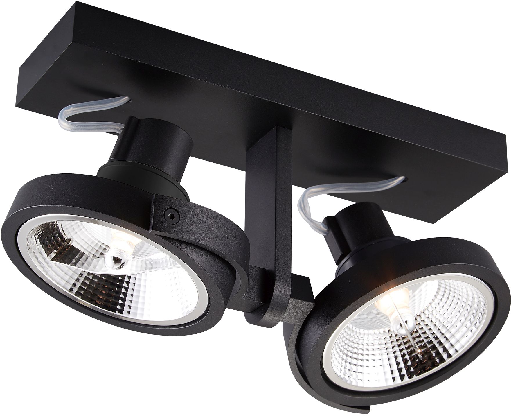 Zuma Line Master lámpara colgante 2x15 W negro ACGU10-184-N