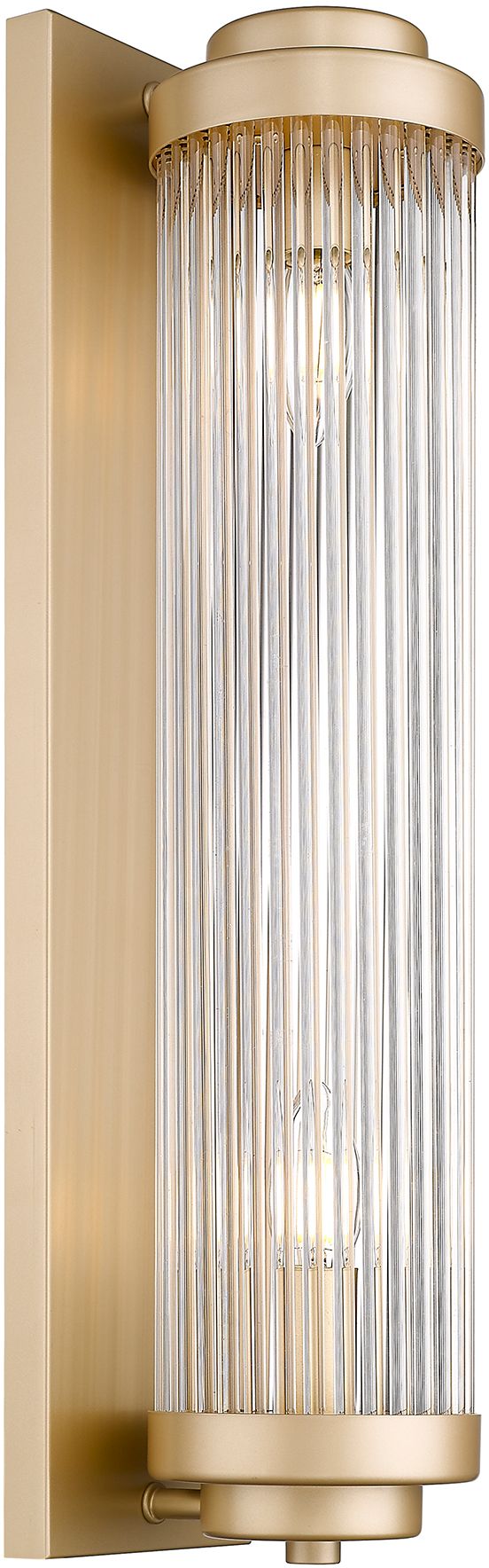 Zuma Line Sergio lámpara de pared 2x60 W transparente-oro W0528-02M-V6AC