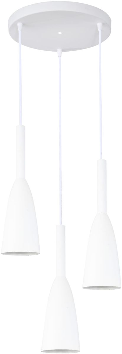 Light Prestige Solin lámpara colgante 3x60 W blanco LP-181/3PWH