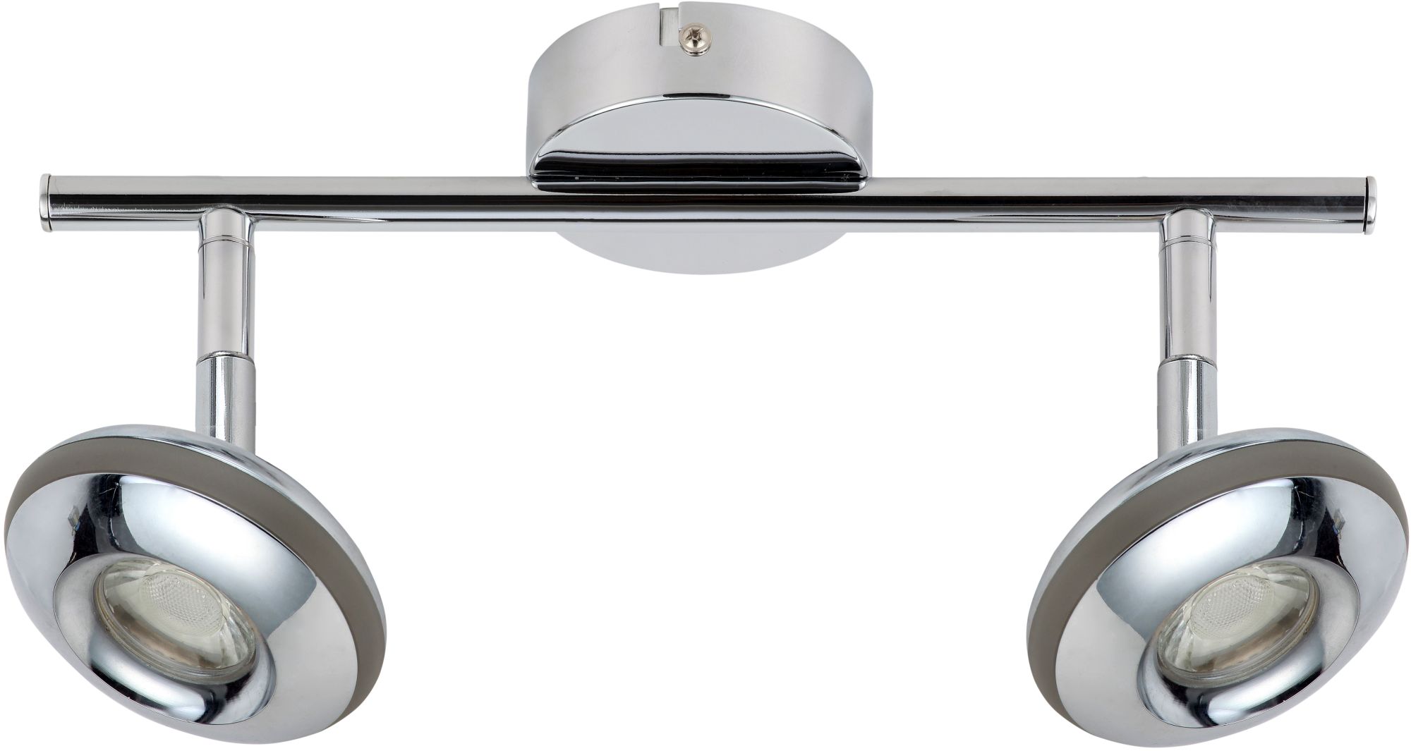 Candellux Skipper lámpara de techo 2x6 W cromo 92-67562