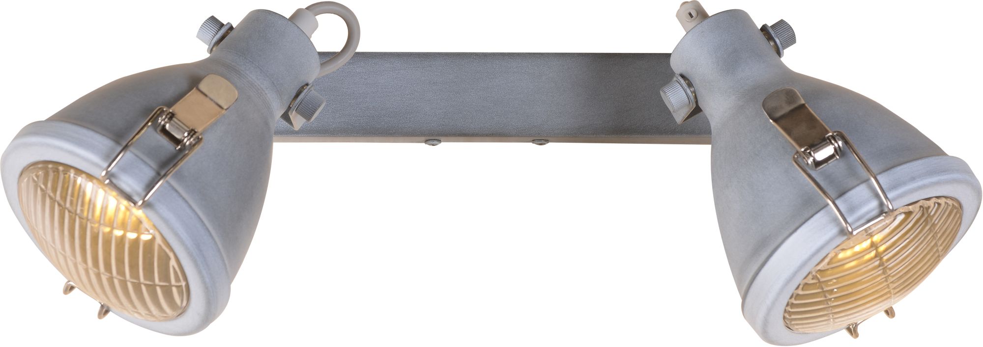 Candellux Crodo lámpara de techo 2x40 W gris 92-71118
