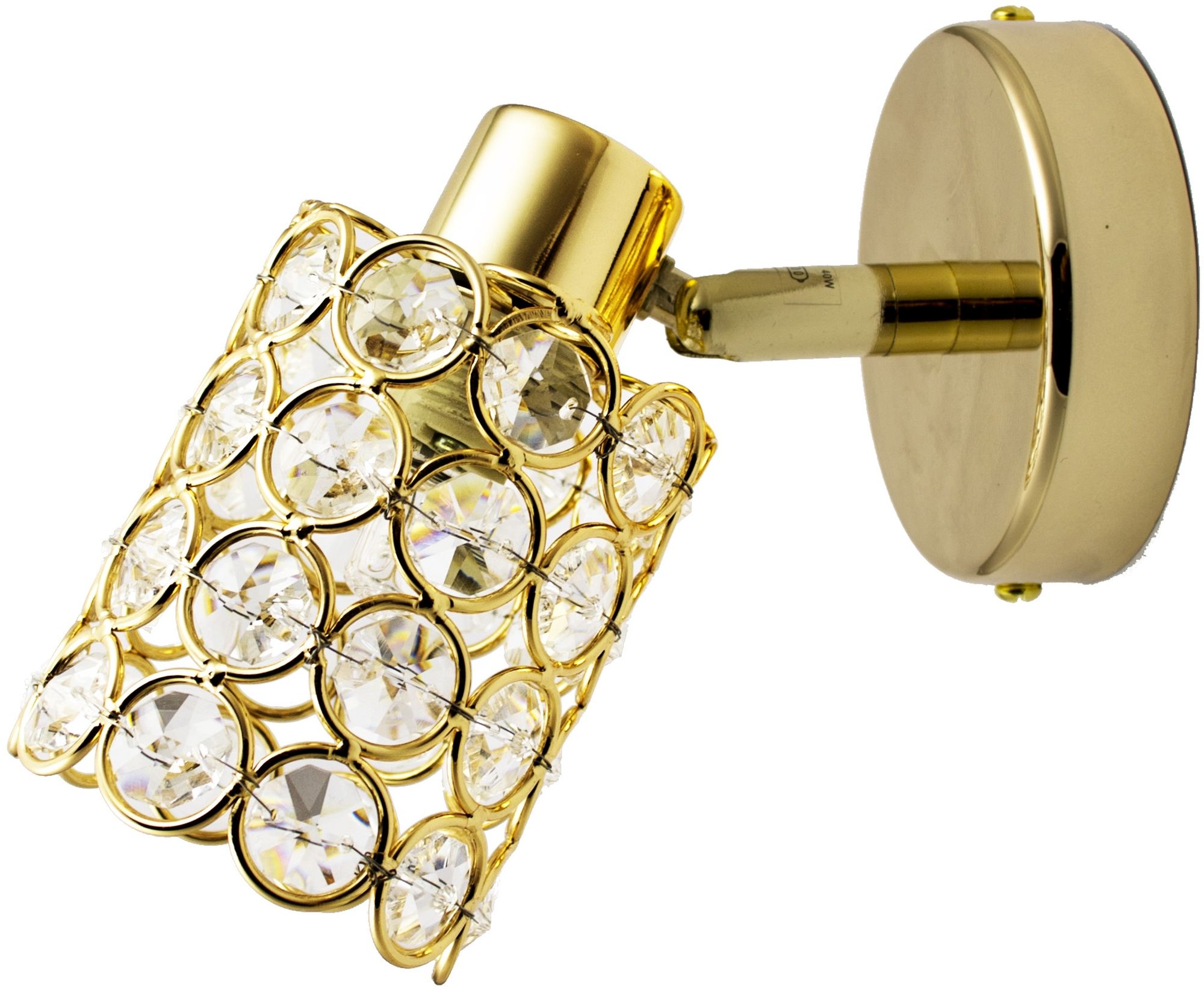 Candellux York lámpara de pared 1x40 W latón 91-70098