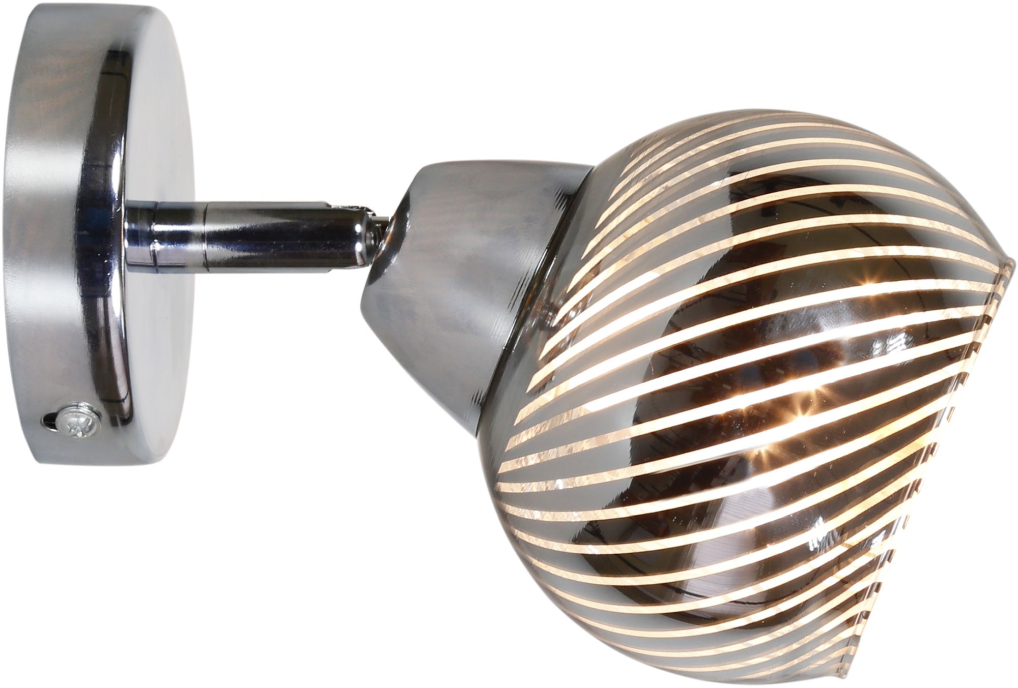 Candellux Fort lámpara de pared 1x10 W cromo 91-62802