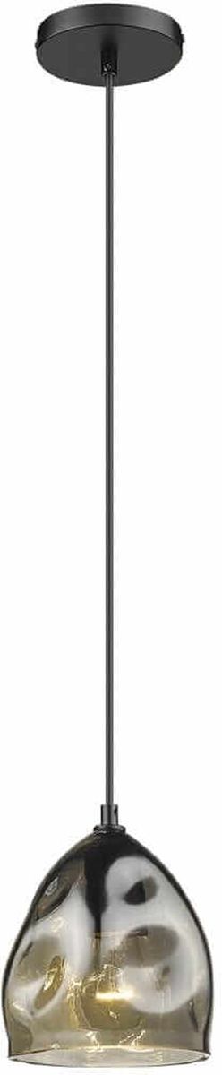 Light Prestige Melt lámpara colgante 1x40 W negro-transparente LP-126/1P