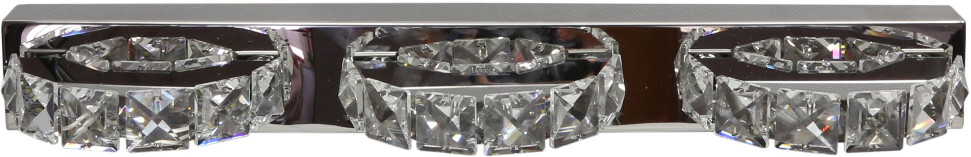 Candellux Shipi lámpara de pared 3x3 W acero-cristal 23-45324