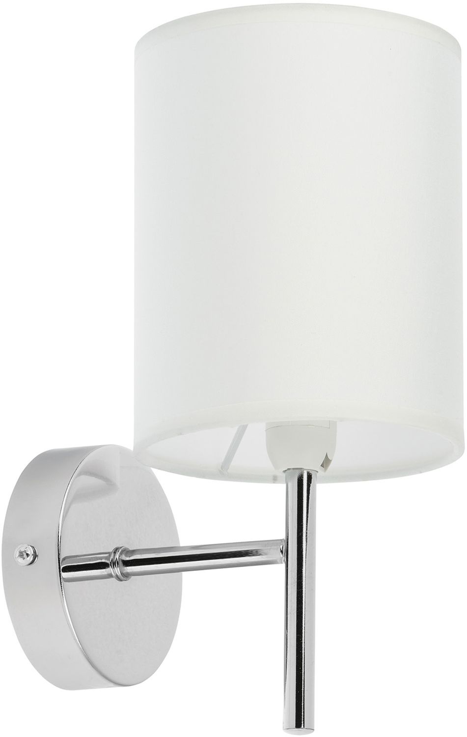 Candellux Yan lámpara de pared 1x40 W blanco-cromo 21-45249