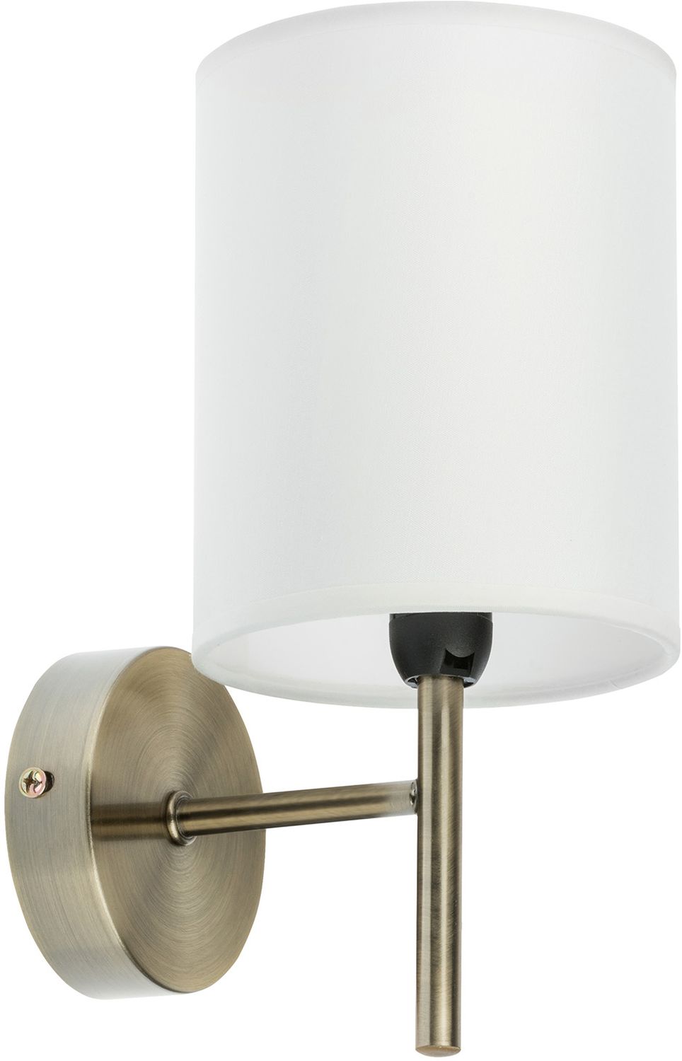 Candellux Yan lámpara de pared 1x40 W blanco-pátina 21-45386