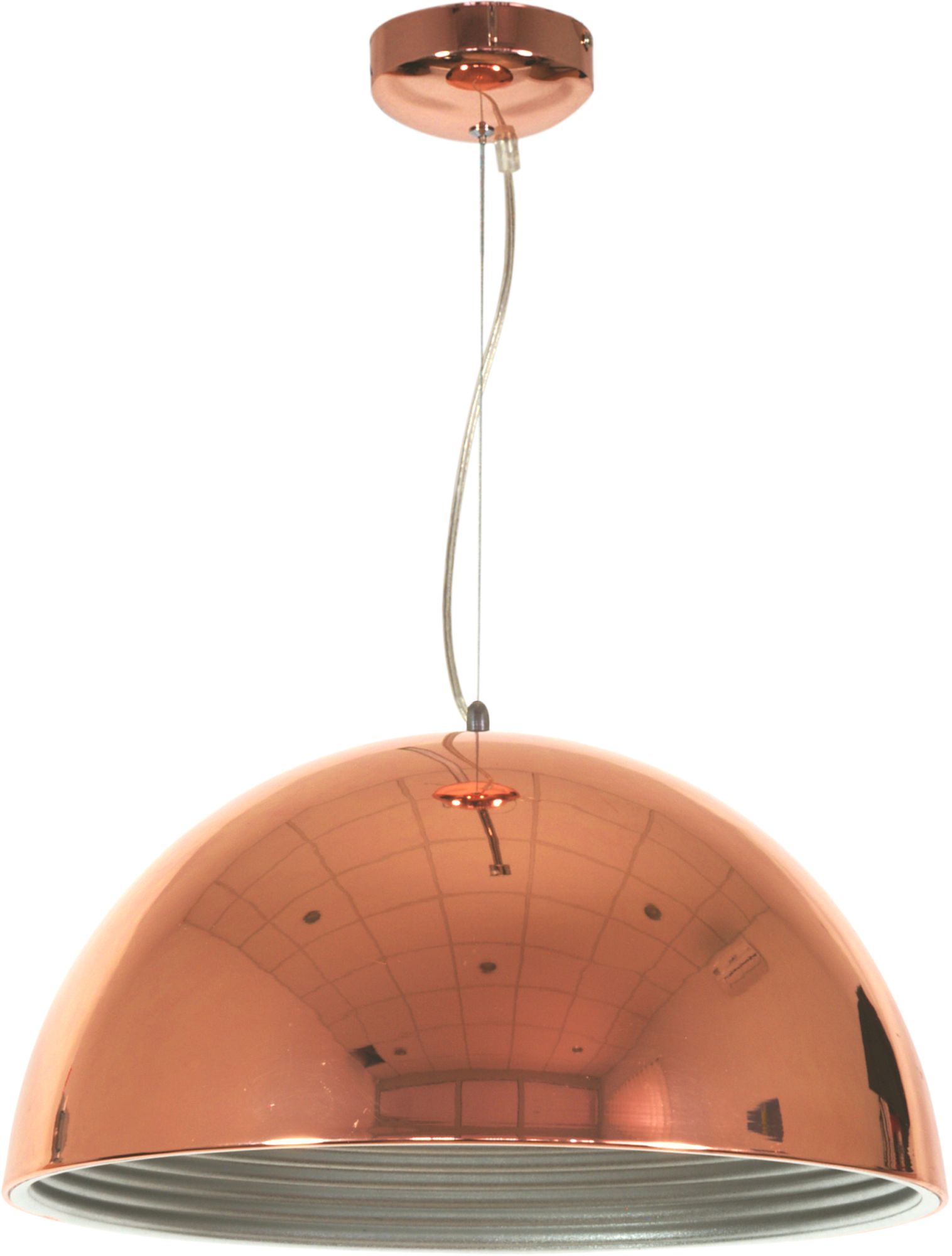 Candellux Amalfi lámpara colgante 1x60 W cobre 31-26392