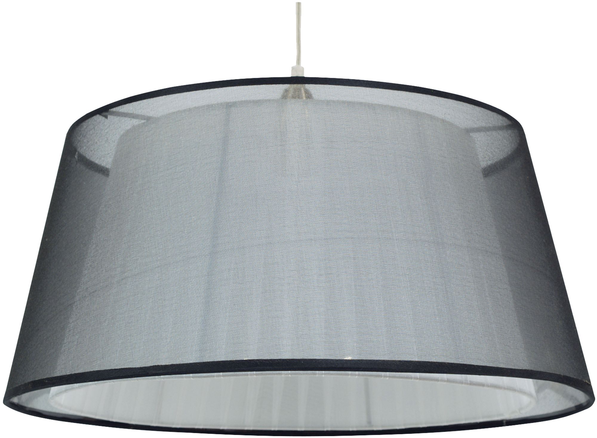 Candellux Charlie lámpara colgante 1x60 W negro 31-24824