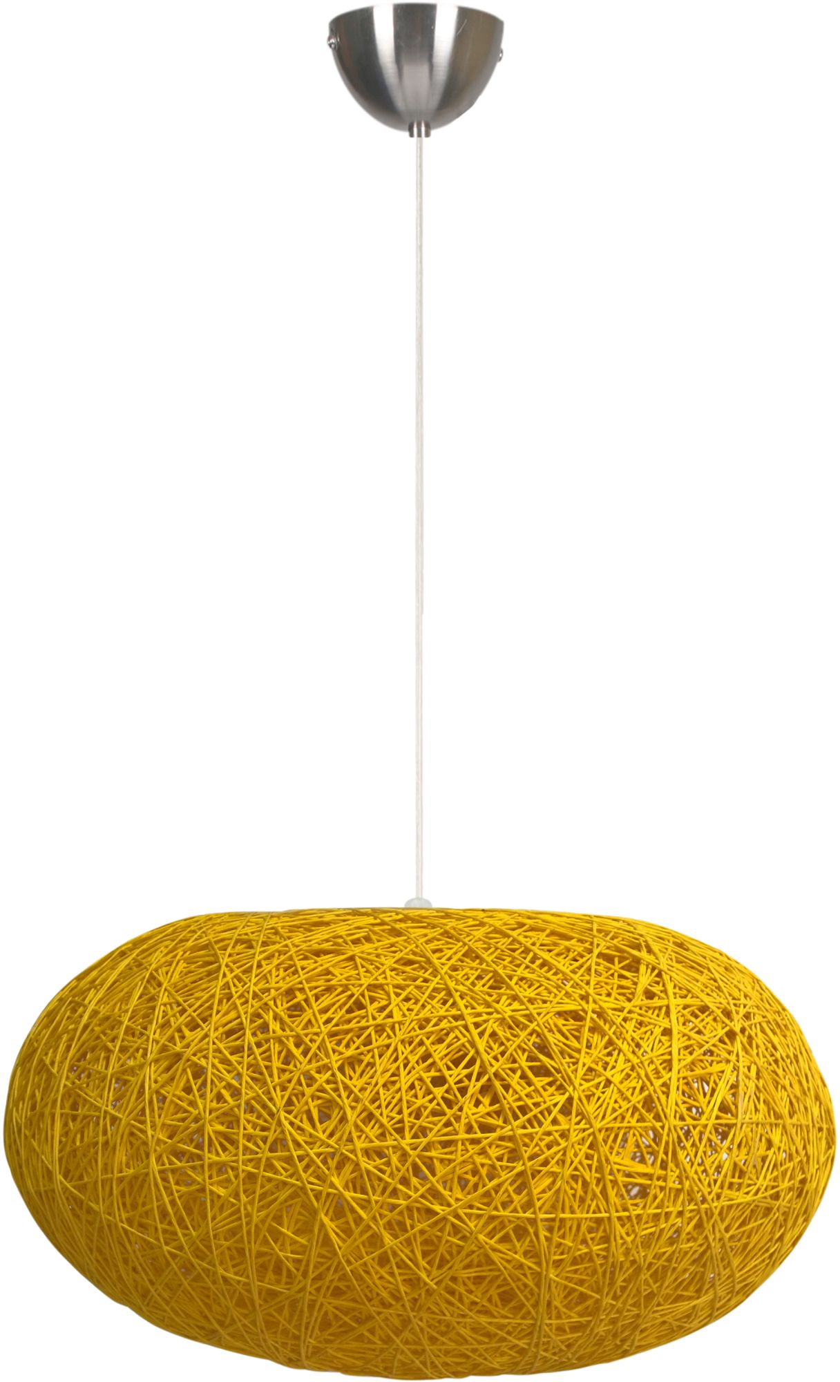 Candellux Livio lámpara colgante 1x60 W amarillo 31-51158