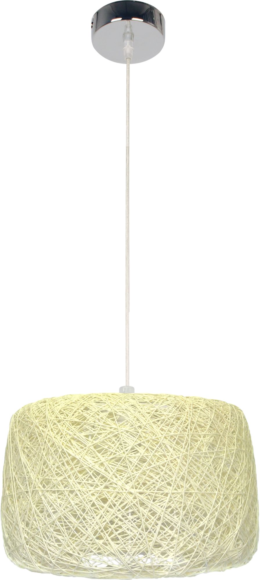 Candellux Panda lámpara colgante 1x60 W crema 31-51141