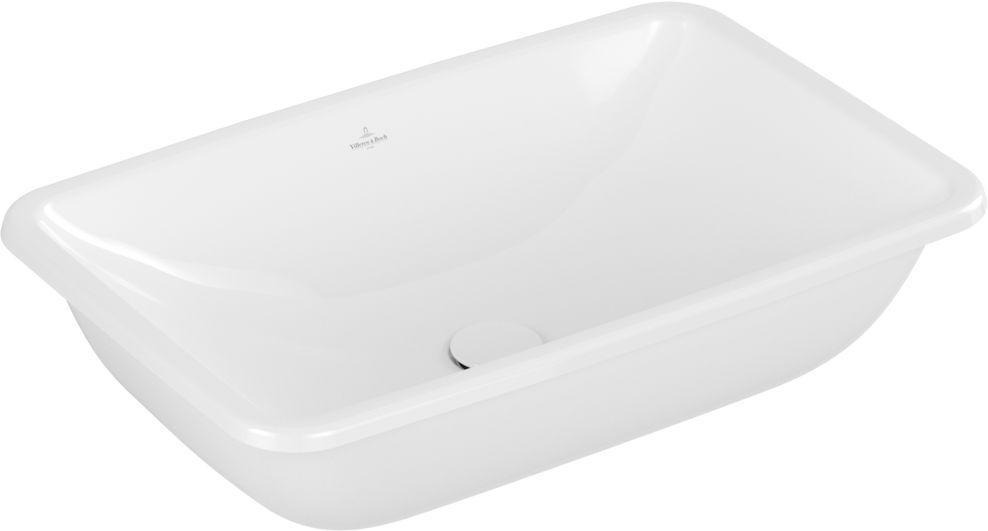 Villeroy & Boch Loop & Friends lavabo 61.5x38 cm rectangular bajo encimera blanco 4A5800R1