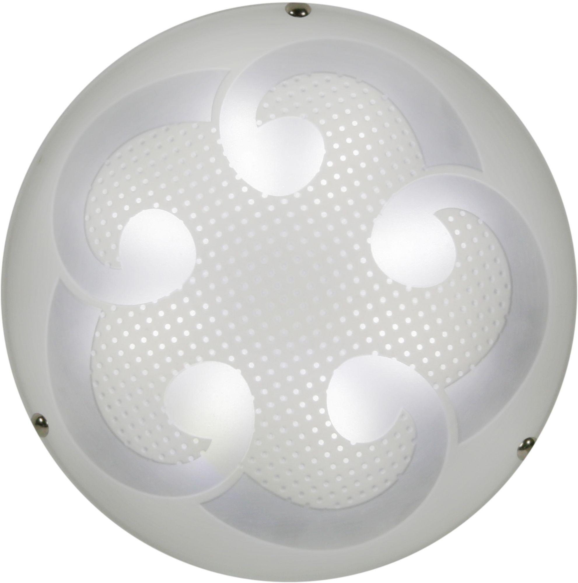 Candellux Monti plafón 1x10 W blanco-cromo 13-54920