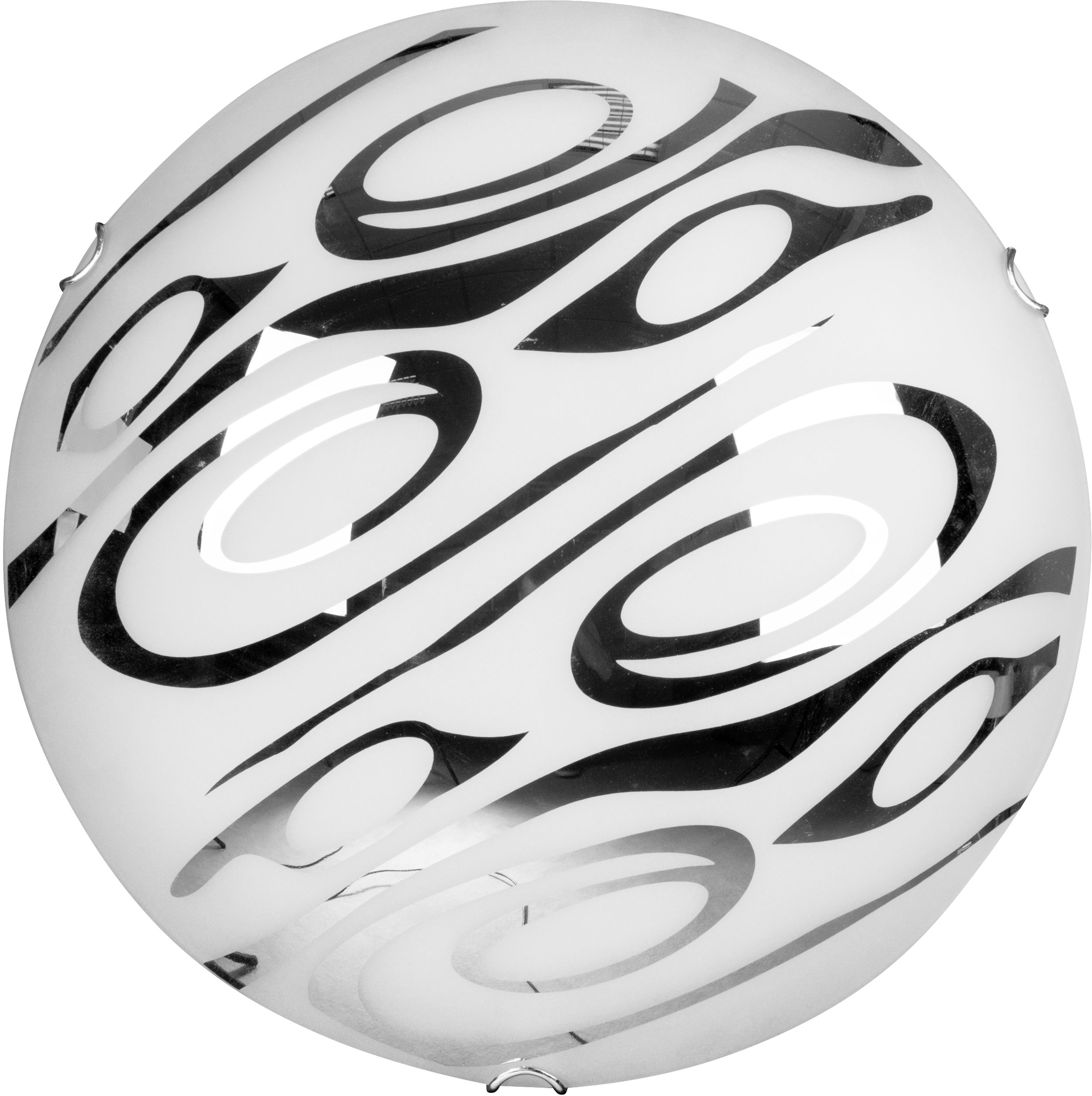 Candellux Edgar plafón 2x60 W blanco-cromo 14-09258