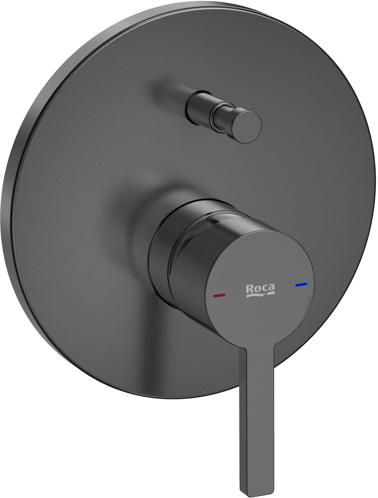 Roca Naia Black grifo para ducha empotrado || A5A2B96NM0
