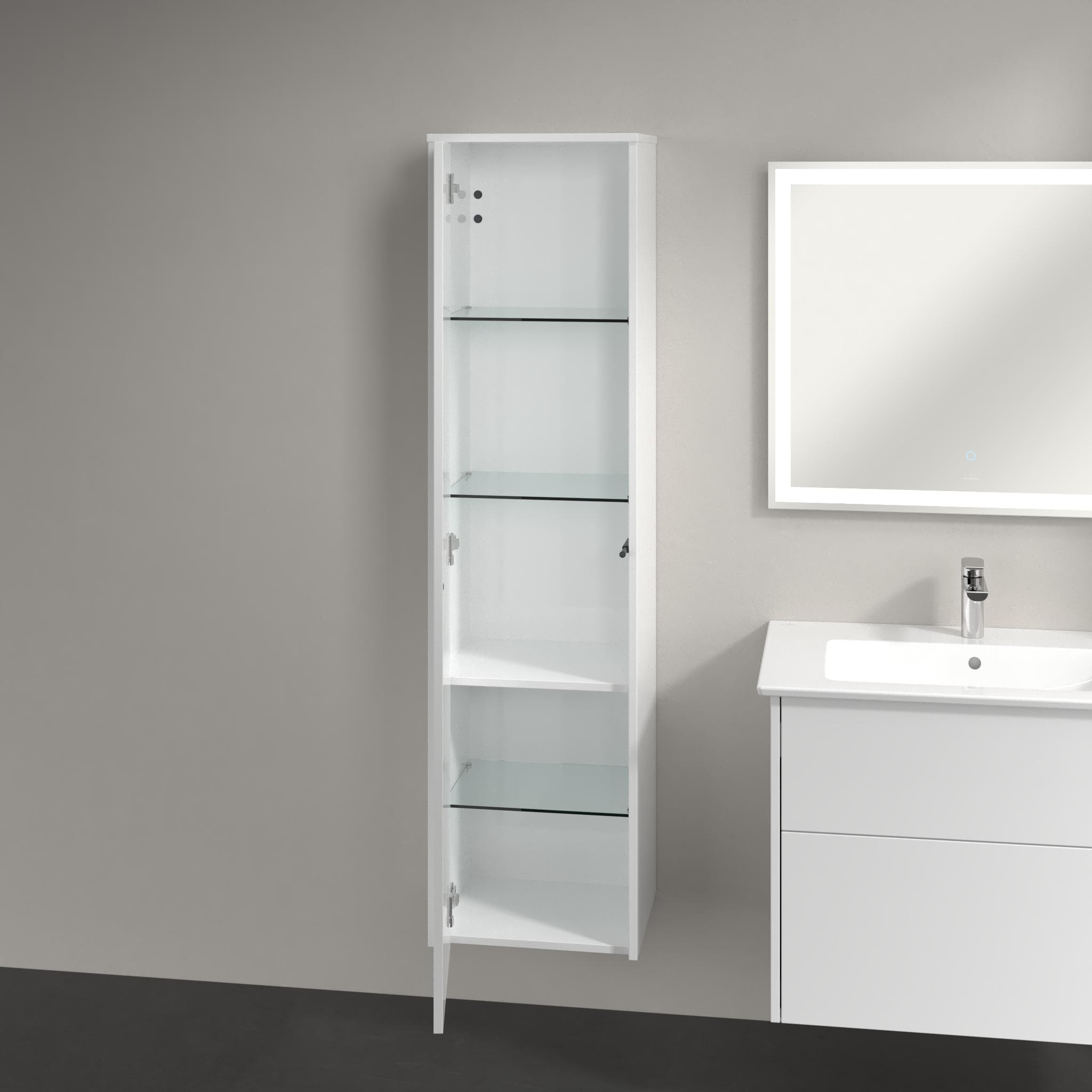 Villeroy & Boch Finero armario 40x35x155 cm suspendido, lateral blanco C53200DH
