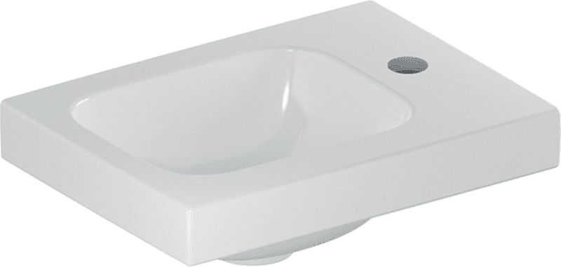 Geberit iCon lavabo 38x28 cm rectangular para mueble blanco 501.830.00.1