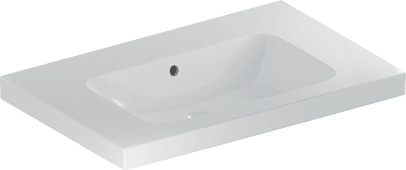 Geberit iCon lavabo 75x48 cm rectangular para mueble blanco 501.839.00.3