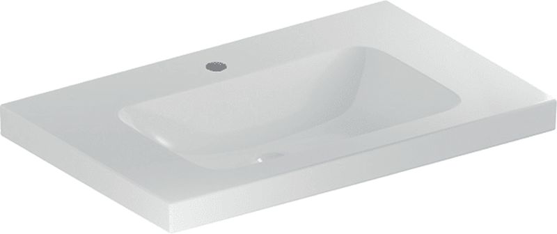 Geberit iCon lavabo 75x48 cm rectangular para mueble blanco 501.839.00.5