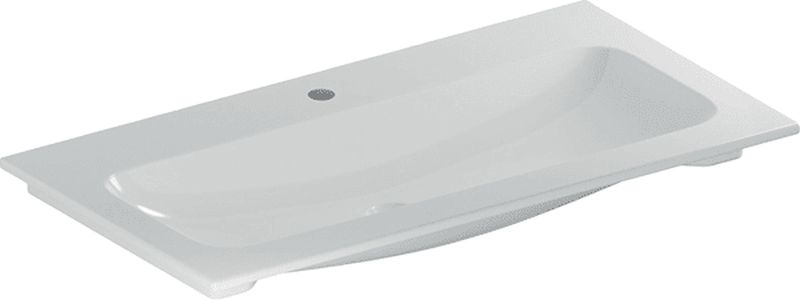 Geberit iCon lavabo 90x48 cm rectangular para mueble blanco 501.845.00.1