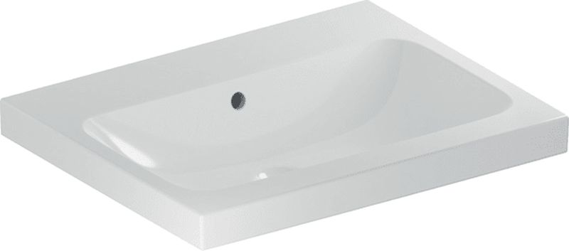 Geberit iCon lavabo 60x48 cm rectangular sobre encimera blanco 501.847.00.3