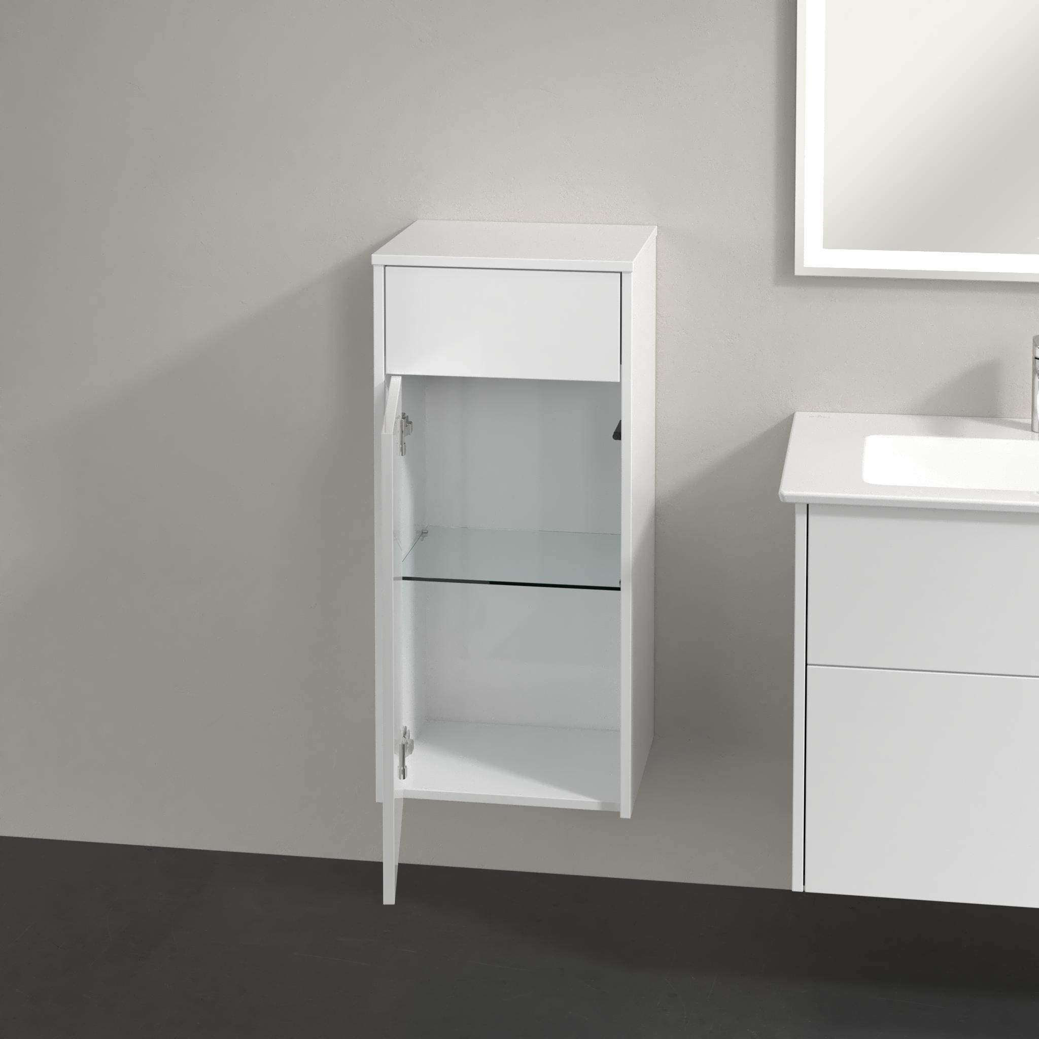 Villeroy & Boch Finero armario 40x35x87 cm suspendido, lateral blanco C53100DH
